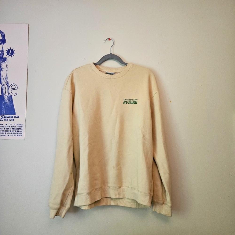H&M cotton crewneck size M